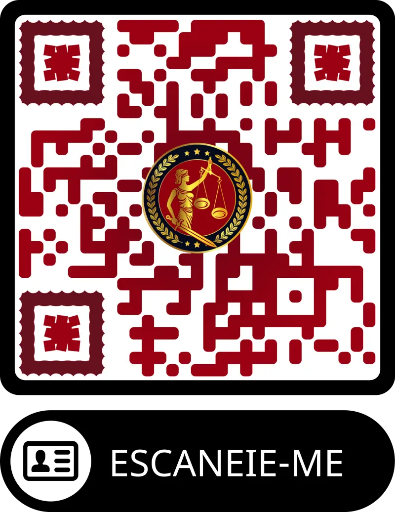 Código QR Telefone do Advogado Fernando Brito, nova aurora, paraná, cafelândia, corbélia, cascavel, ubiratã, Assis Chateubriand, Jesuitas, Formosa do Oeste, Campina da Lagoa, Toledo e Palotina.